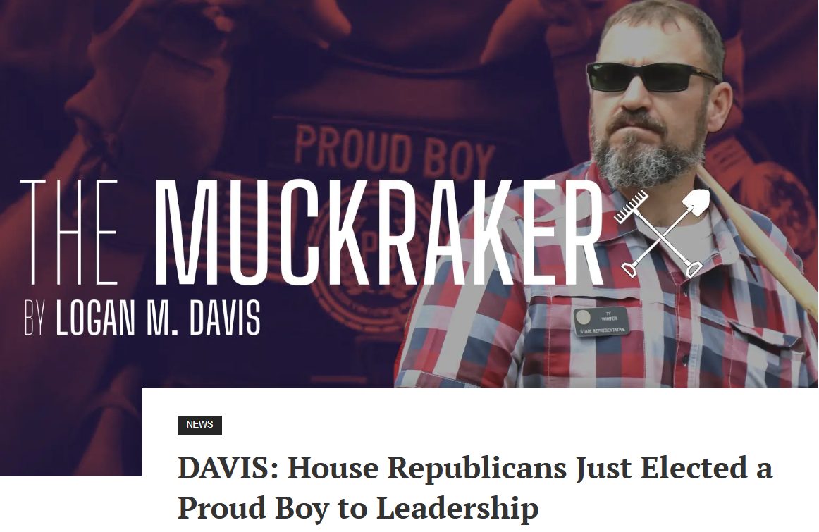 The Muckraker by Logan M. Davis: House Republicans Just Elected a Proud Boy to Leadership.